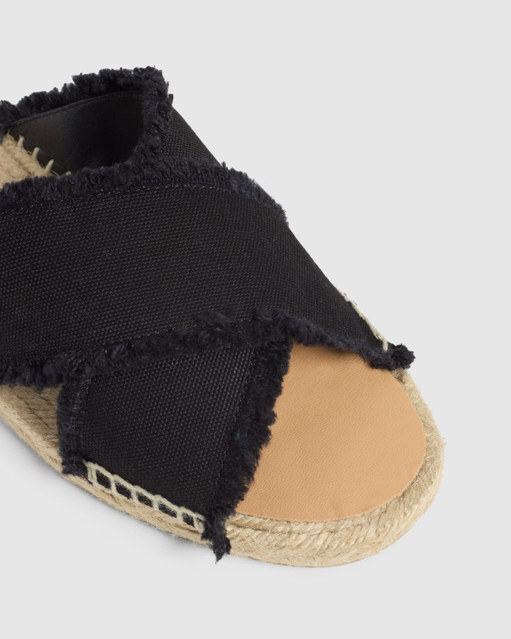 Castañer CASTAÑER | Alpargatas Planas Palmera En Algodón Orgánico Certificado. – Castañer