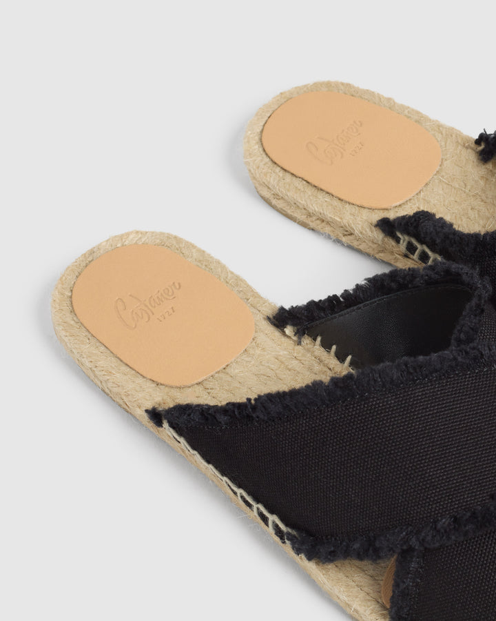 Castañer CASTAÑER | Alpargatas Planas Palmera En Algodón Orgánico Certificado. – Castañer