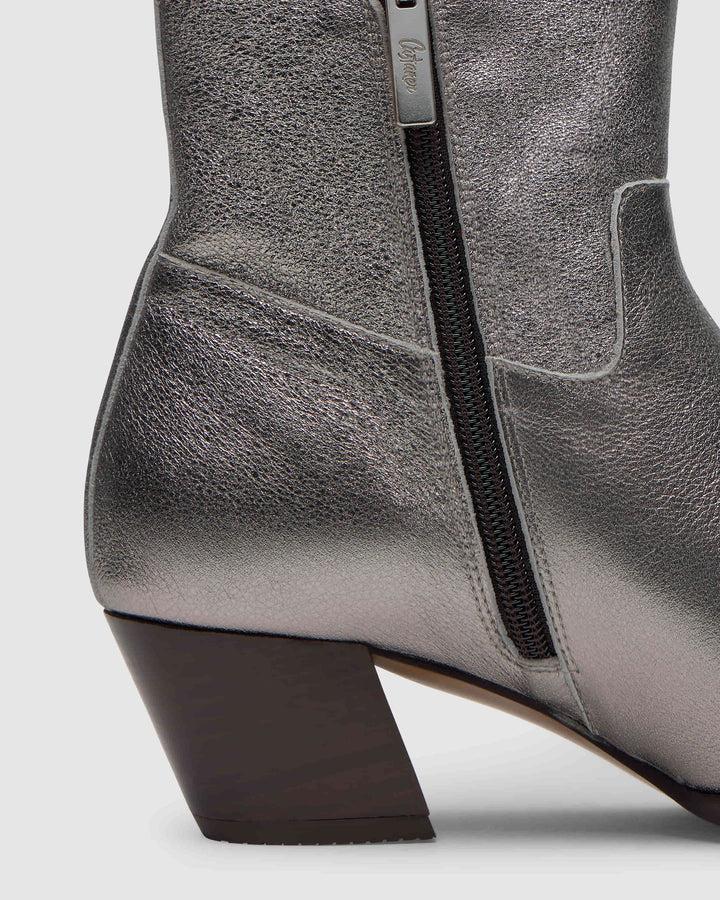 Castañer CASTAÑER | Botín Cerrada Napa PLOMO DANIELA/244 – Castañer