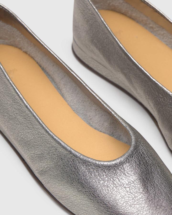 Castañer CASTAÑER | Cuña Cerrada Napa PLOMO GRETA/244 – Castañer