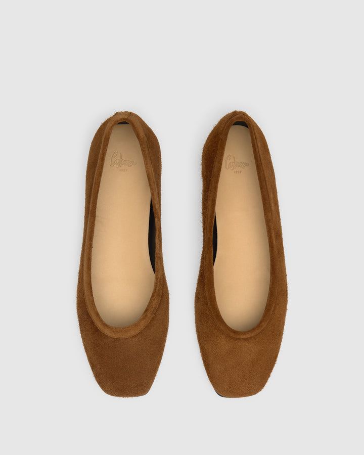 Castañer CASTAÑER | Cuña Cerrada Serraje CUERO GWEN/186 – Castañer