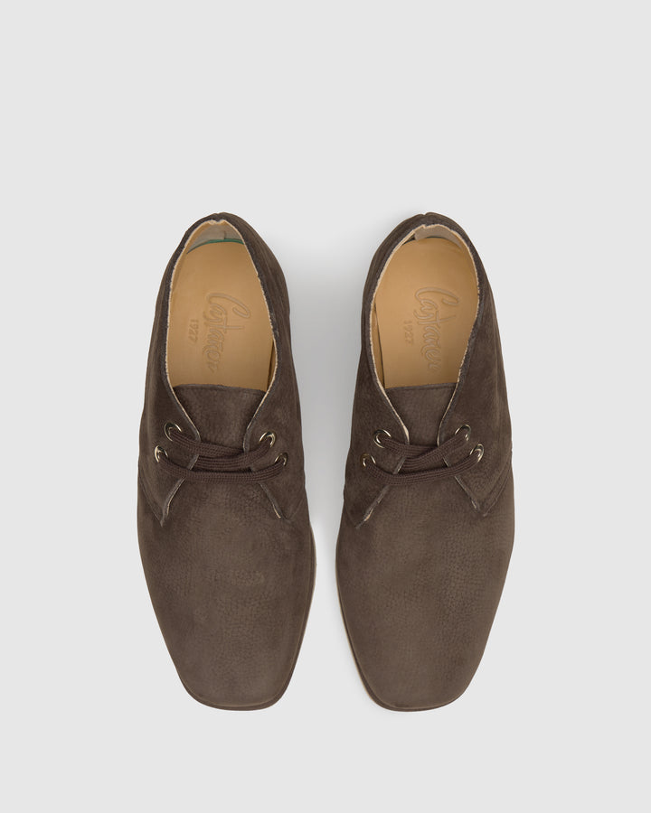 Castañer CASTAÑER | Plana Cerrada Nobuck MARRON OSC. BIEL/166 – Castañer