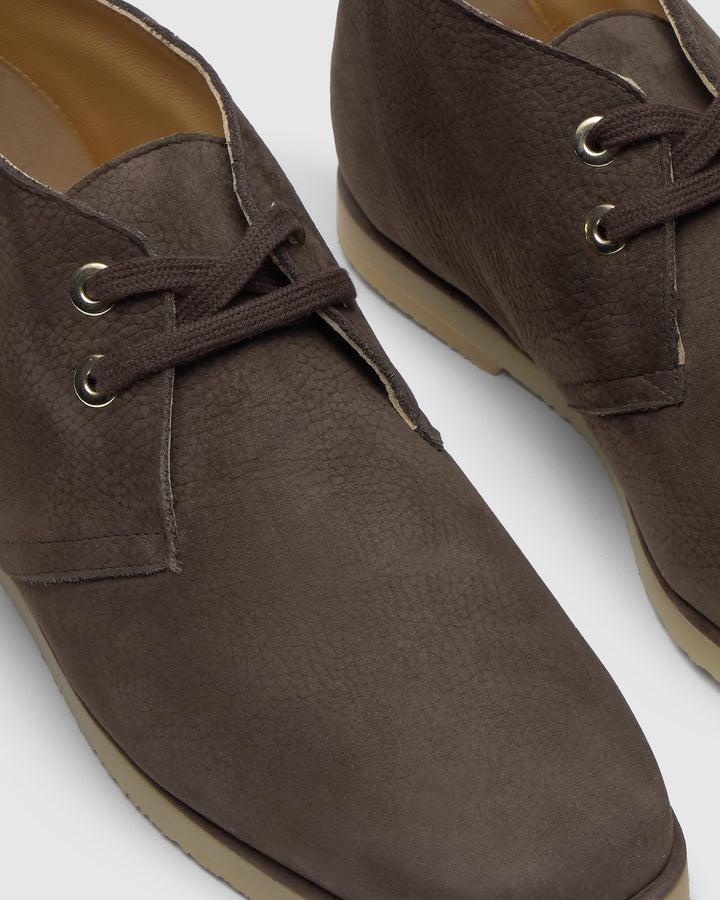 Castañer CASTAÑER | Plana Cerrada Nobuck MARRON OSC. BIEL/166 – Castañer