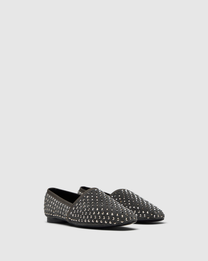 Castañer CASTAÑER | Plana Cerrada Terciopelo PLOMO GASI/243 – Castañer