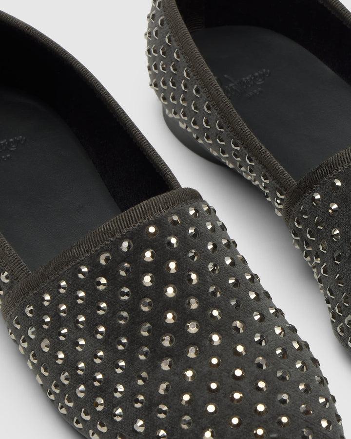 Castañer CASTAÑER | Plana Cerrada Terciopelo PLOMO GASI/243 – Castañer