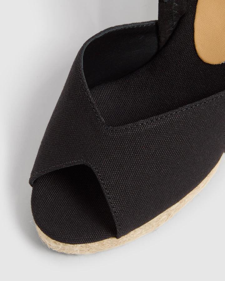 Castañer CASTAÑER | Sandalias Brisa En Algodón Orgánico Y Cuña De 9cm. – Castañer