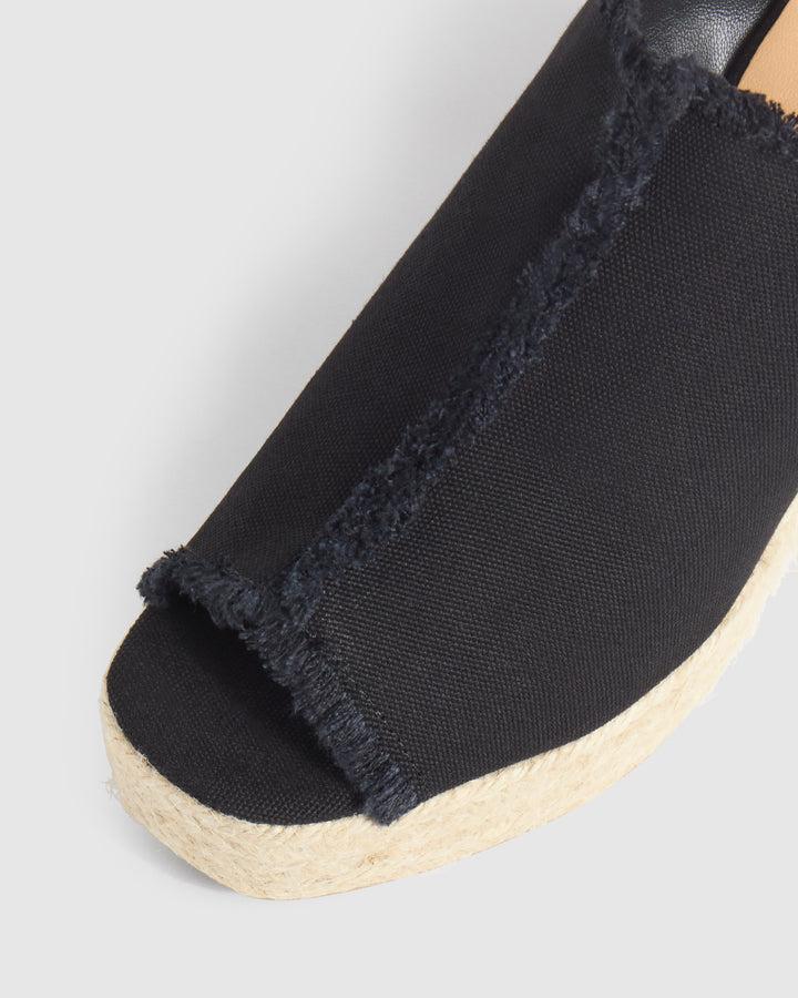 Castañer CASTAÑER | Sandalias Fátima En Algodón Orgánico Y Altura De 11cm. – Castañer