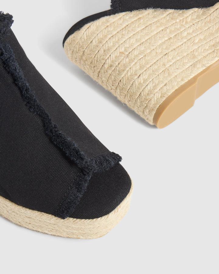 Castañer CASTAÑER | Sandalias Fátima En Algodón Orgánico Y Altura De 11cm. – Castañer