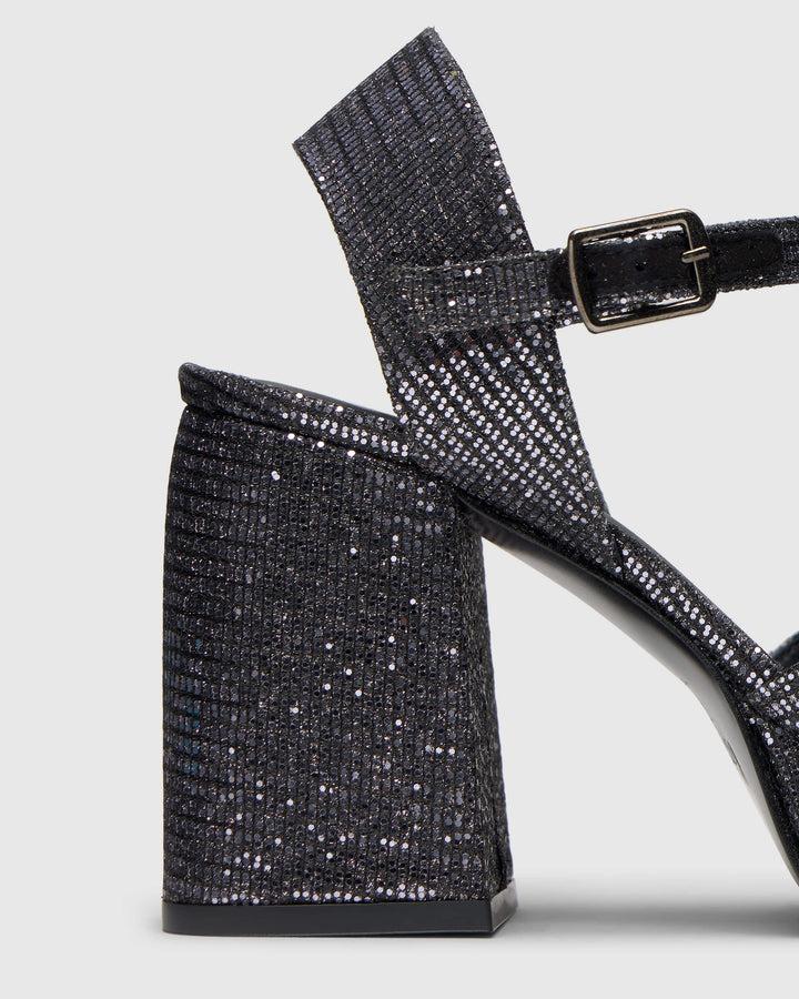 Castañer CASTAÑER | Tacón Abierta Fantasía PLOMO VERO/251 – Castañer