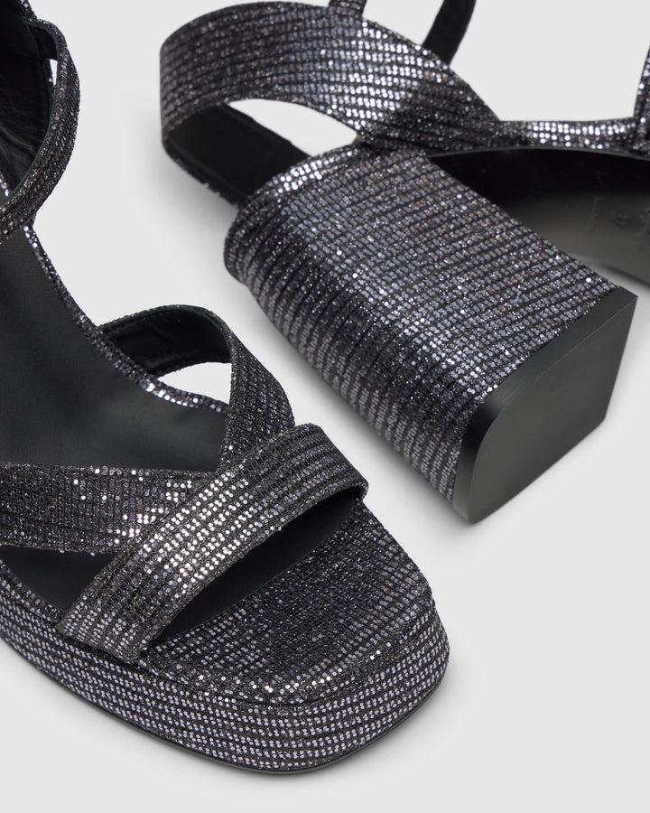 Castañer CASTAÑER | Tacón Abierta Fantasía PLOMO VERO/251 – Castañer