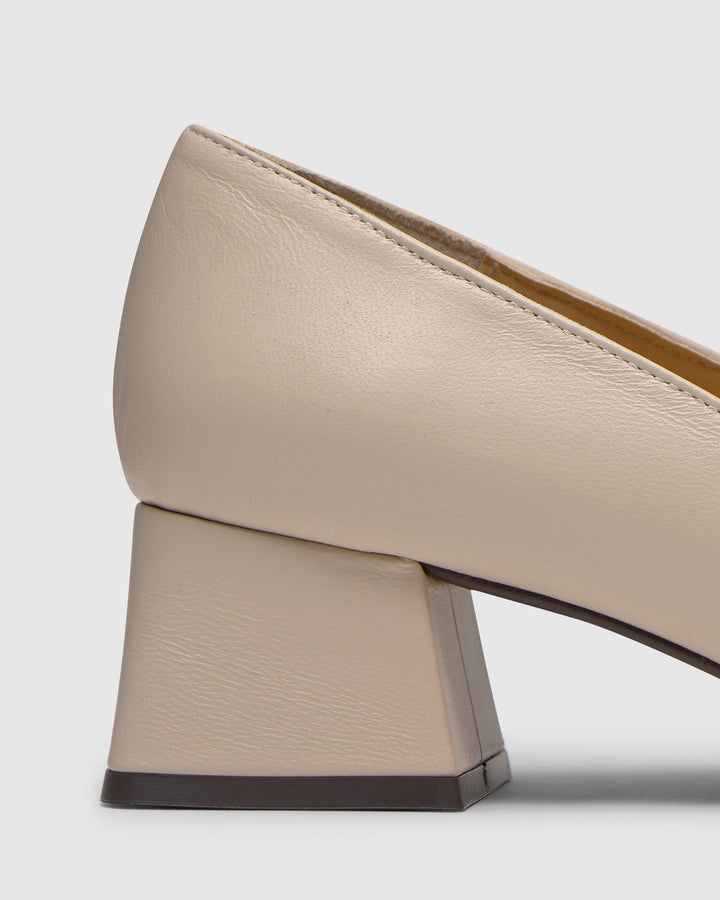 Castañer CASTAÑER | Tacón Cerrada Napa CRUDO NEIRA/254 – Castañer