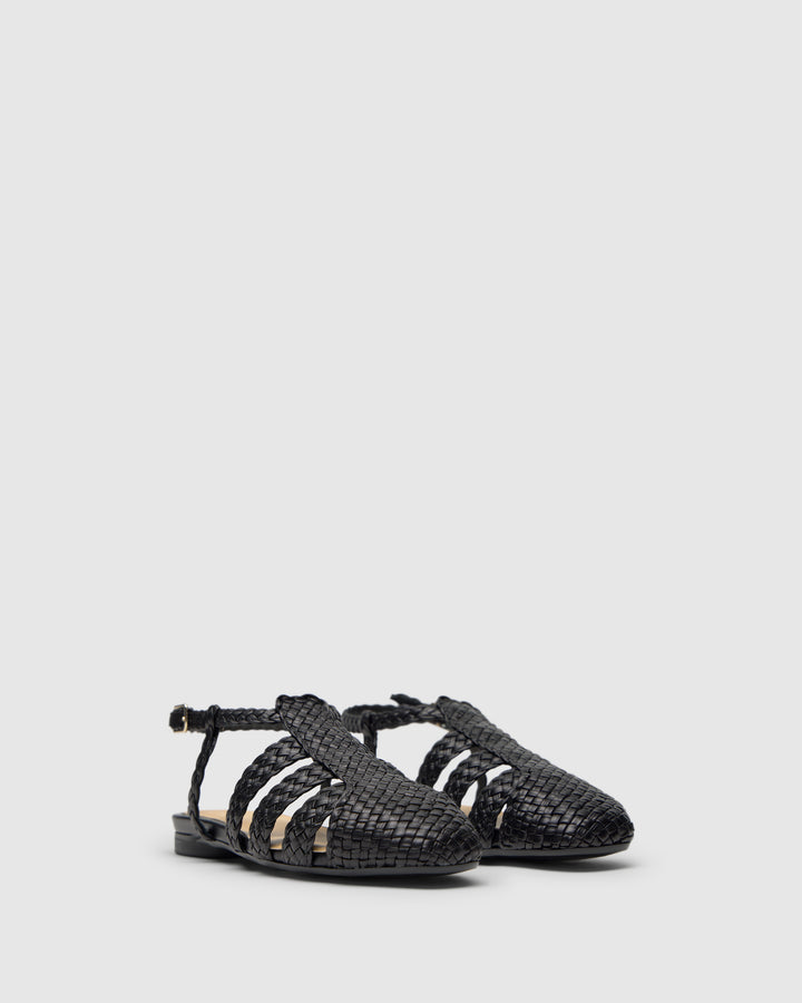 Castañer CASTAÑER | Tacón Cerrada Napa NEGRO GUILLERMINA/255 – Castañer