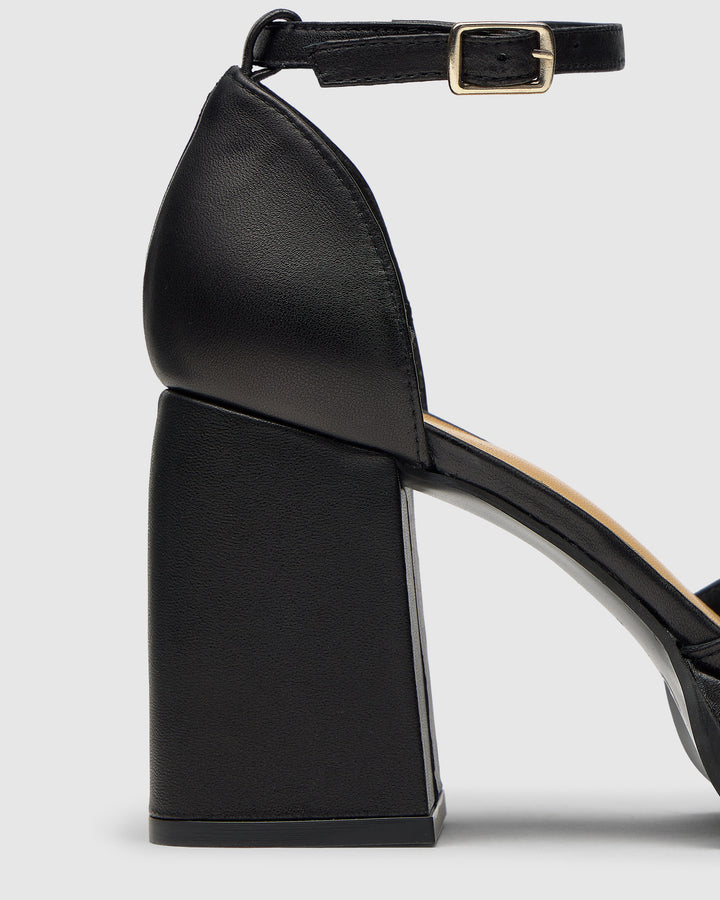 Castañer CASTAÑER | Tacón Cerrada Napa NEGRO VARLOT STUDS/250 – Castañer