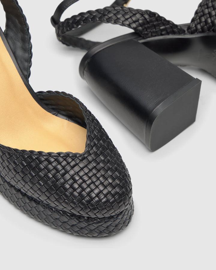 Castañer CASTAÑER | Tacón Cerrada Napa NEGRO VELIA/255 – Castañer