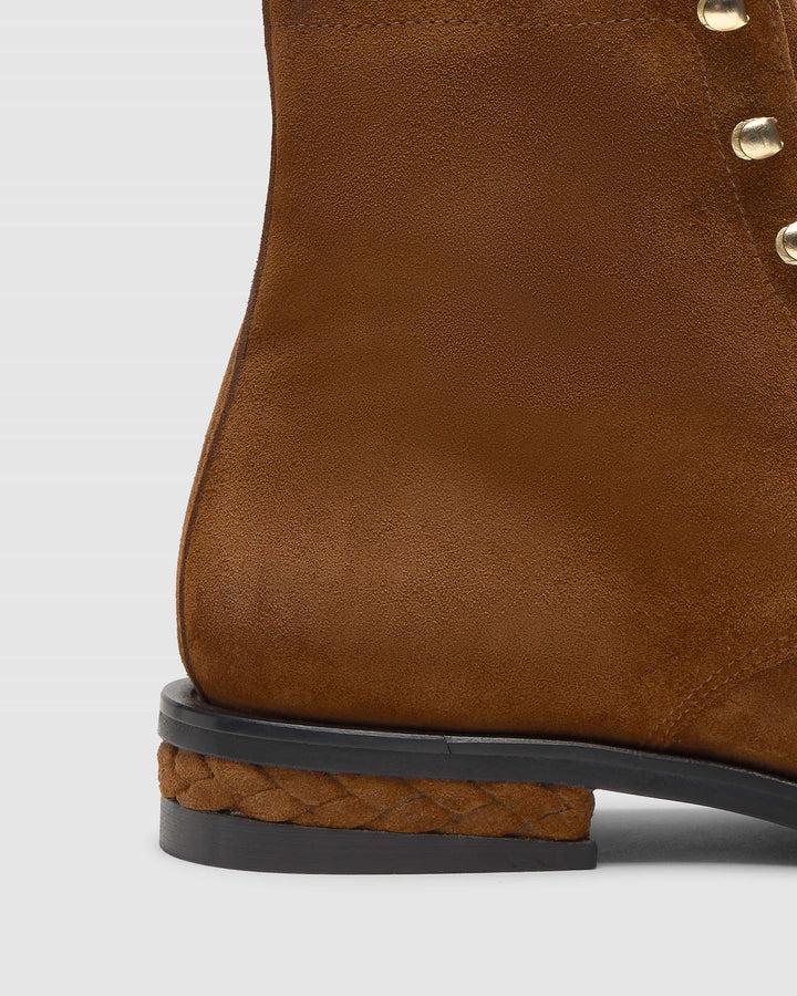 Castañer CASTAÑER | Tacón Cerrada Serraje CUERO BASQUI/186 – Castañer