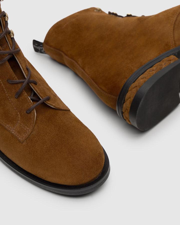 Castañer CASTAÑER | Tacón Cerrada Serraje CUERO BASQUI/186 – Castañer