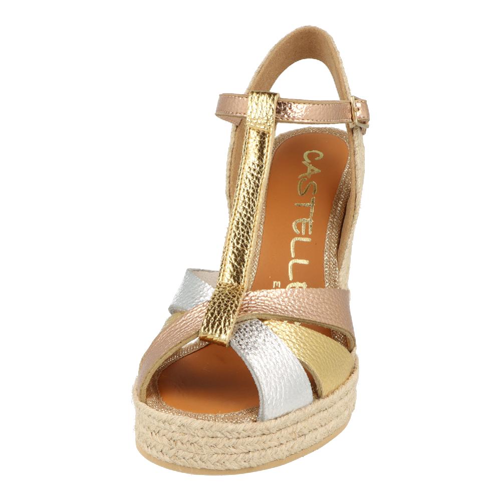 Casteller 889 / Piel Metalizada Multicolor – Calzados Casteller