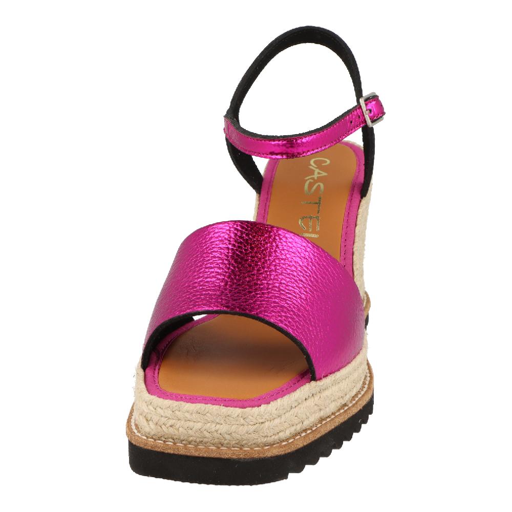 Casteller 890 / Piel Metalizada Fuxia – Calzados Casteller