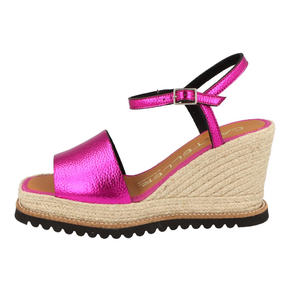 Casteller 890 / Piel Metalizada Fuxia – Calzados Casteller