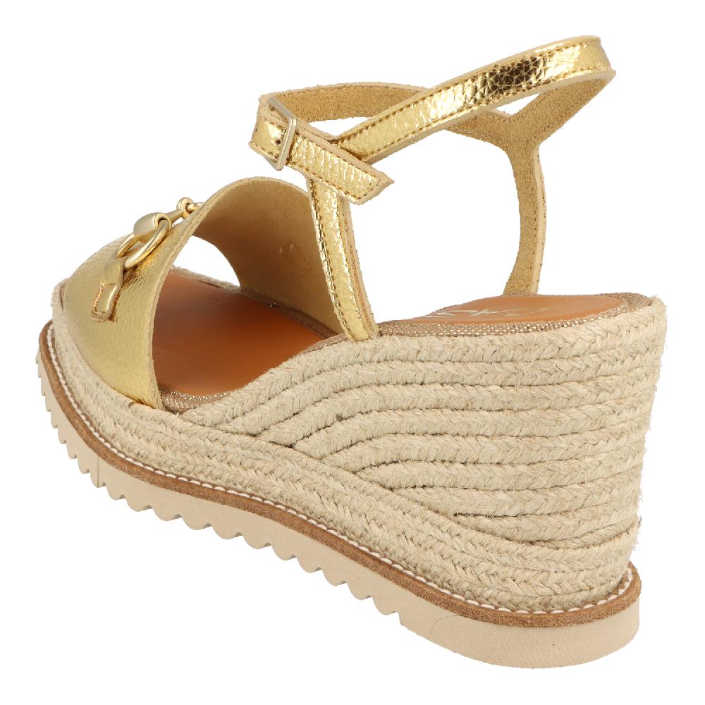 Casteller 891 / Piel Metalizada Oro – Calzados Casteller