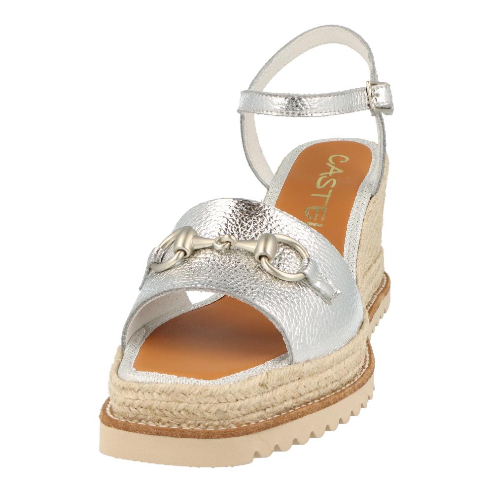 Casteller 891 / Piel Metalizada Plata – Calzados Casteller