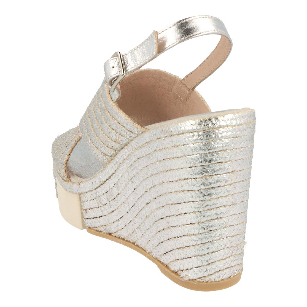 Casteller 909 / Yute Metalizado Plata – Calzados Casteller