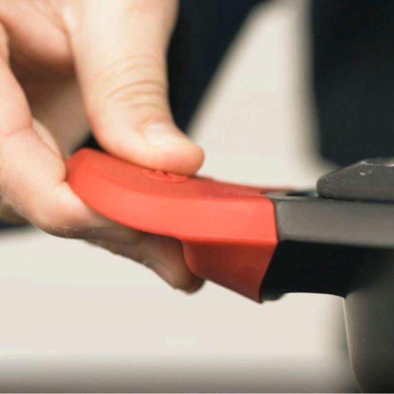 Castey Asador Bandeja Castey Induction Antiadherente De Aluminio Fundido Con Asas Integradas De Silicona