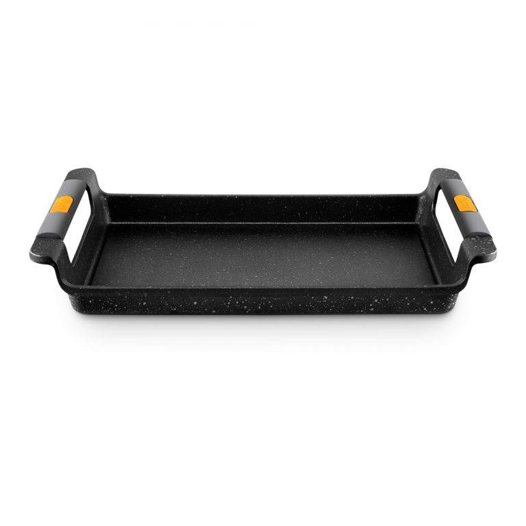 Castey Asador Bandeja Castey Vulcano de Aluminio Fundido con Antiadherente con Relieve y Asas Integradas de Silicona – VitroGas (copia)