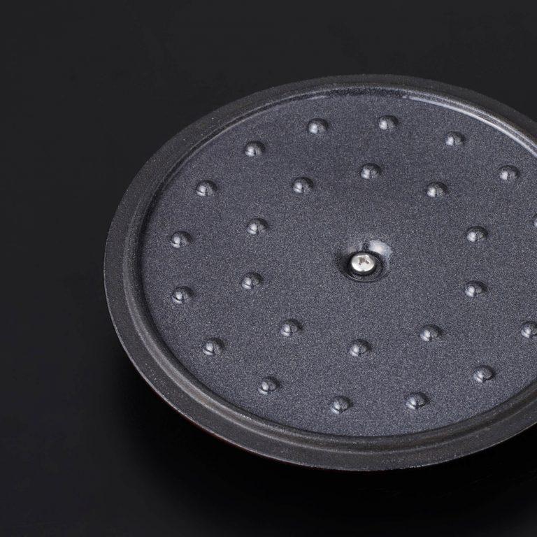 Castey Cacerola Baja Castey Cocotte De Hierro Fundido Esmaltado Con Tapadera (Colección Purple Sapphire)