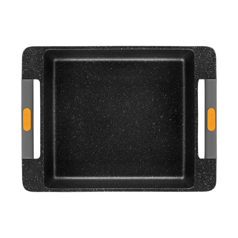 Castey Cacerola De Horno Castey Vulcano De Aluminio Fundido Con Antiadherente Con Relieve Y Asas Integradas De Silicona – Full Induction