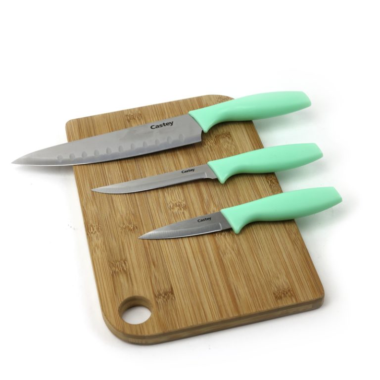 Castey Conjunto De 3 Cuchillos Aquamarine