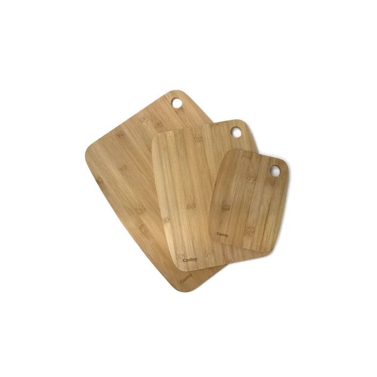 Castey Juego De Tablas De Cortar De Bambú – 3 Piezas
