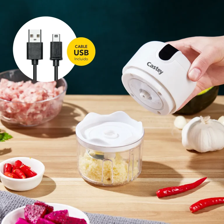 Castey Mini Picador De Verduras Portátil