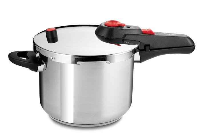 Castey Olla A Presión De Acero Inoxidable Red