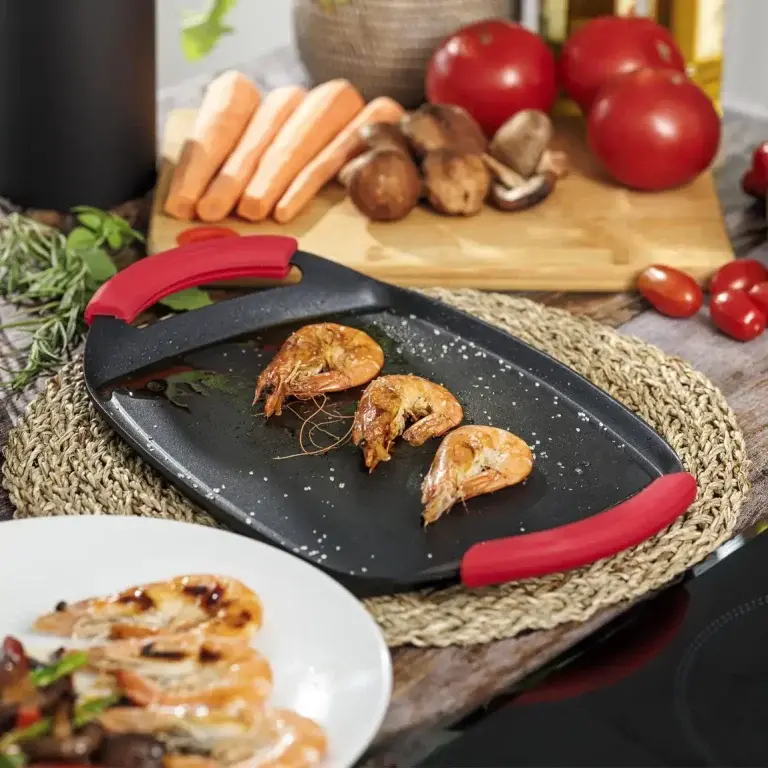 Castey Plancha De Asar Red 100% Aluminio Reciclado