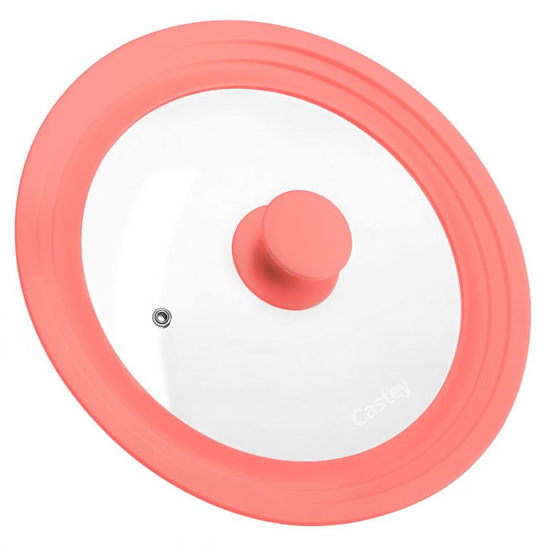 Castey Tapa de silicona y Cristal Castey Coral