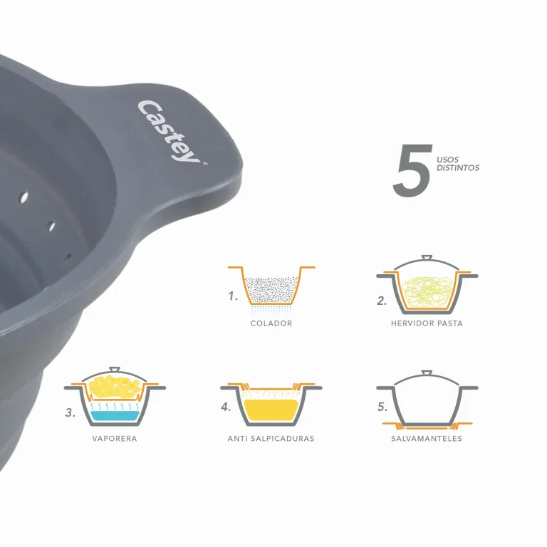 Castey Vaporera Multiusos