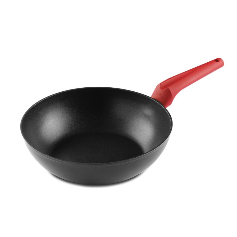 Castey Wok Red 100% aluminio reciclado