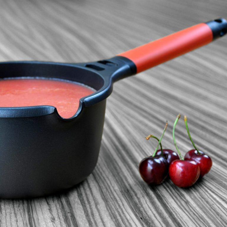 Castey Cazo Castey Induction Antiadherente De Aluminio Fundido Con Mango Desmontable