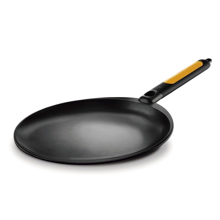 Castey Crepera De Aluminio Fundido Antiadherente Con Mango Desmontable – 28cm