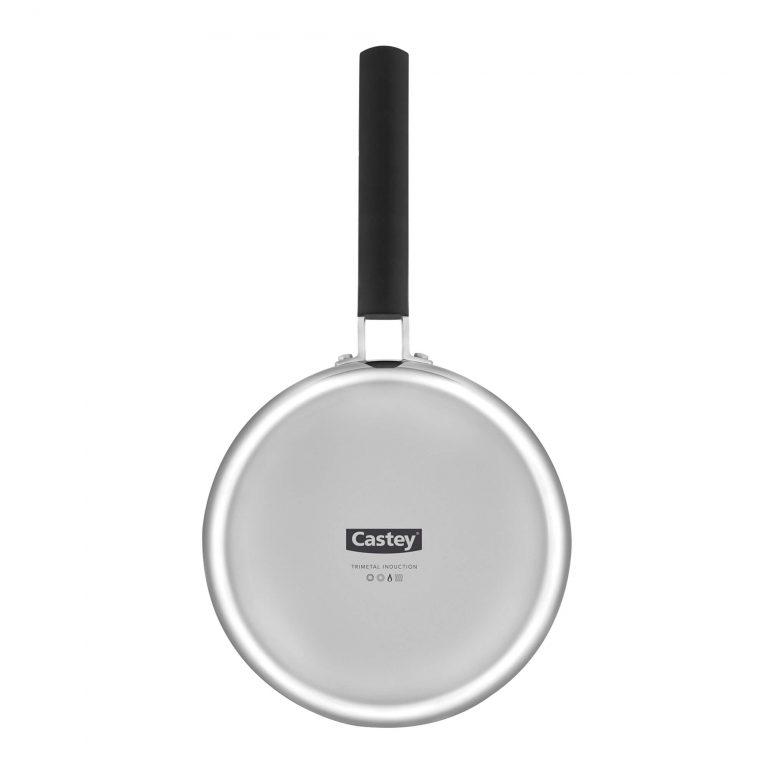 Castey Sartén Castey Baltic De Acero Inoxidable Tricapa Con Mango De Silicona