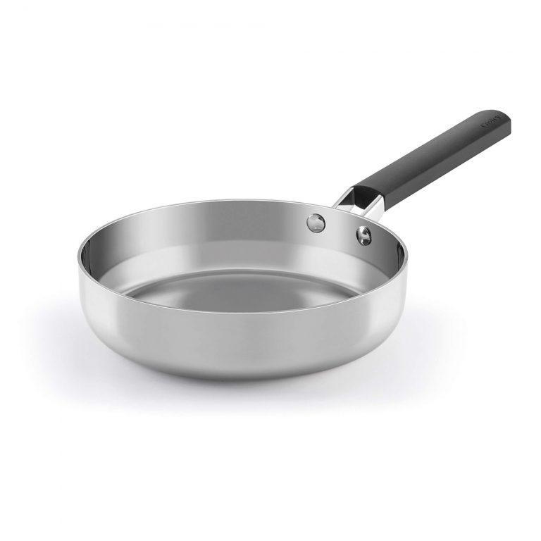 Castey Sartén Castey Baltic de Acero Inoxidable Tricapa con Mango de Silicona