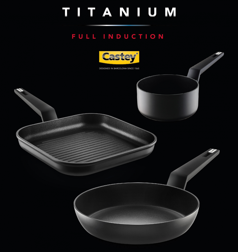 Castey Set Castey Titanium Inducción – Titanium Full Induction