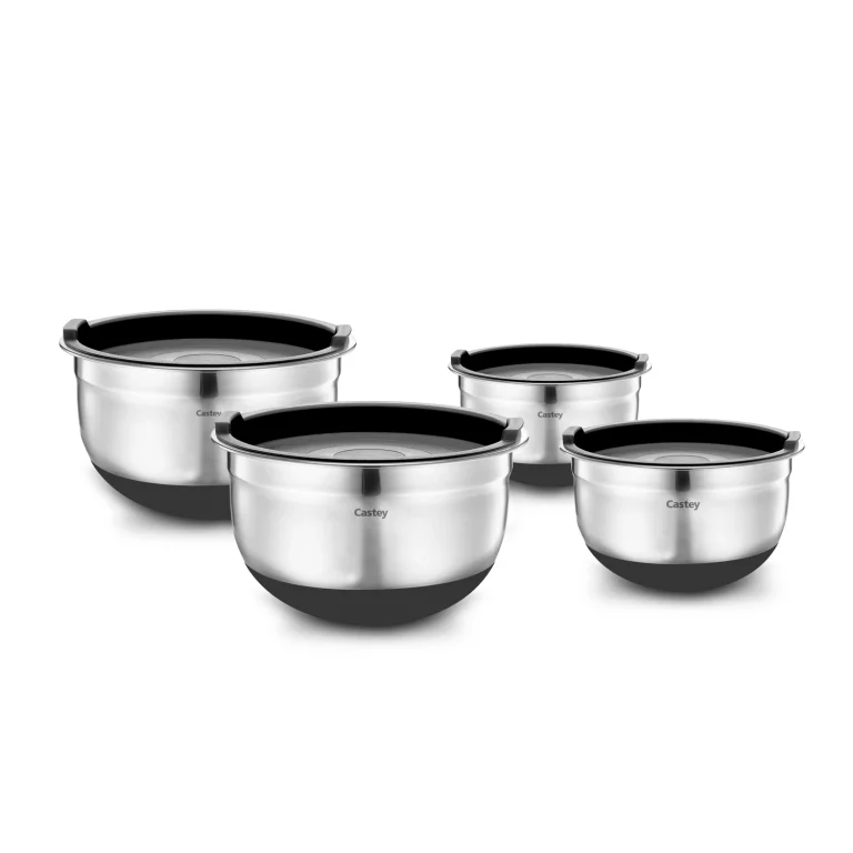 Castey Set De Boles De Acero Con Base Antideslizante