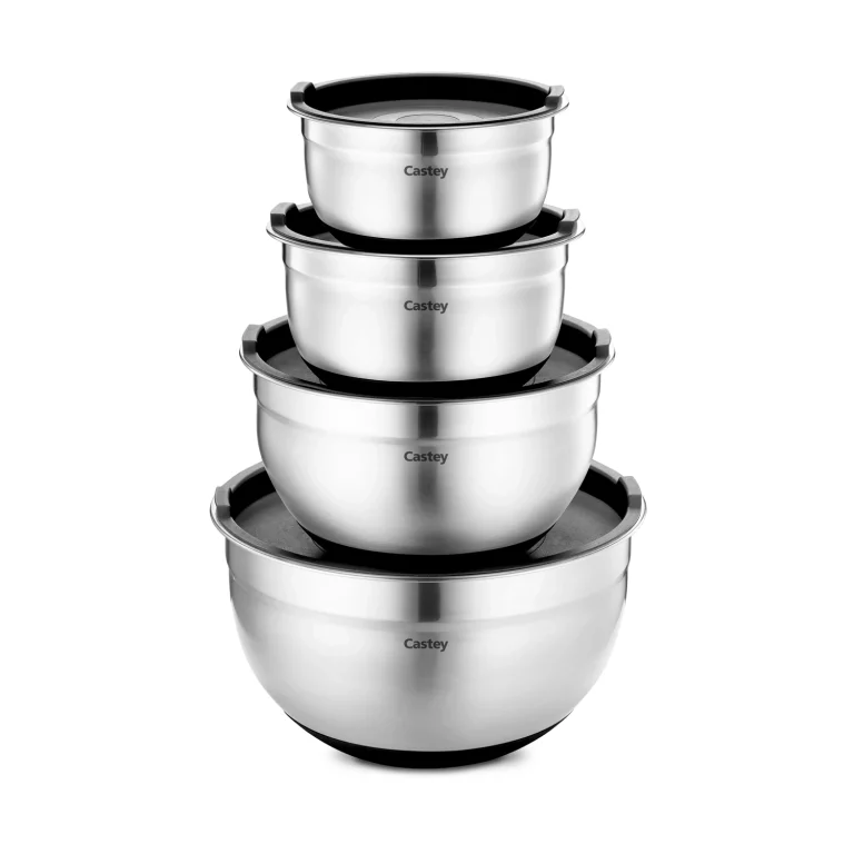 Castey Set de boles de acero con base antideslizante