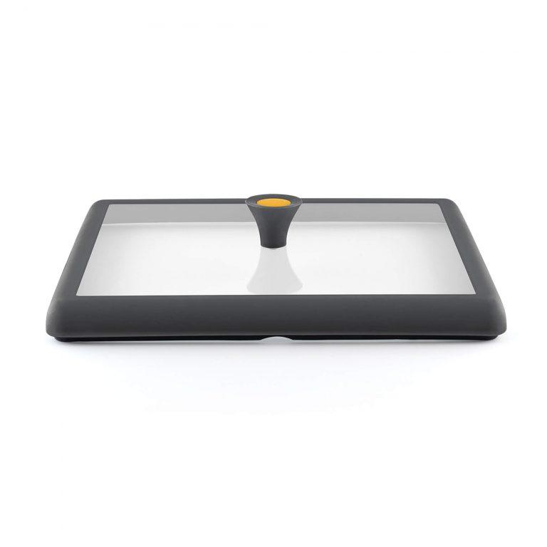 Castey Tapadera de Cristal Castey Vulcano Para Cacerola de Horno con Aro y Pomo de Silicona