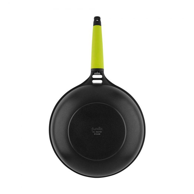 Castey Wok Castey Fundix Antiadherente De Aluminio Fundido Con Mango Desmontable