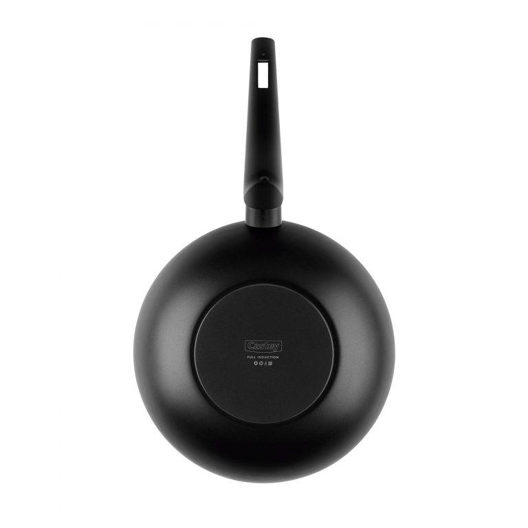 Castey Wok Castey Titanium De Aluminio Forjado Con Antiadherente Con Partículas De Titanio