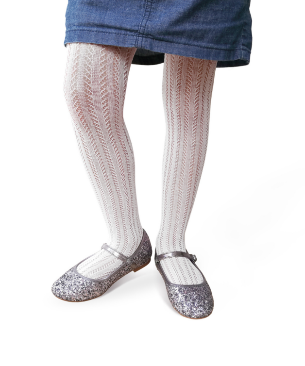 Cecilia de rafael Cloe 40 Den – Panty semi opaco calado