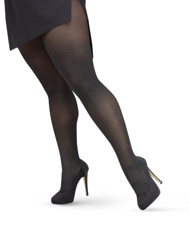 Cecilia De Rafael Granada 60 Den – Panty Semi Opaco A Topos